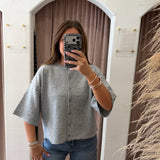 The Shorty Cardigan - Grey