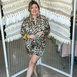 Wild Streak Leopard Blouse