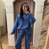 Good Mood Sweater Top - Royal