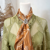 Allie Falcon Wild Rags - Lost Desert Camel