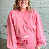 The Juicebox Sweatshirt - Bubble Pink