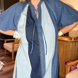 Blue Ridge Belle Denim Mini Dress
