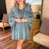 Swinging Denim Tunic Dress