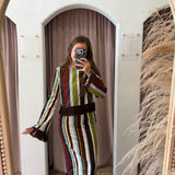 European Fringe Stripe Set