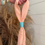 Vibrant Bandana Bundle - Light Pink + Turquoise