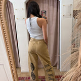 Painted Cowboys Pray Pants