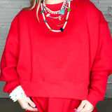 The Perfect Skort Set - Red