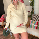 Sophisticated Polo
Sweater Dress - Alpaca