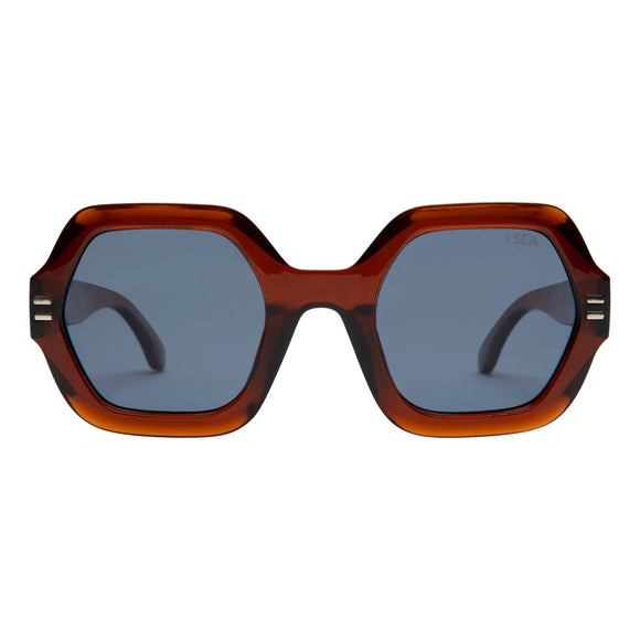 Joni Polarized Sunglasses - Navy Cola