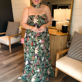 Tinsley Tube Maxi Dress - Jungle Mirage