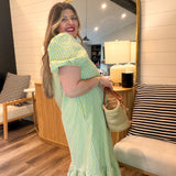 Charlestons Best Gingham Maxi Dress