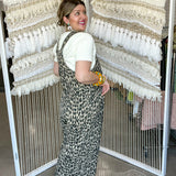Spotted Stunner Leopard Jumpsuit Overalls