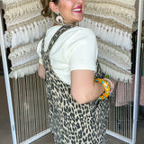 Spotted Stunner Leopard Jumpsuit Overalls