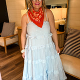 Guest Of Maxi Dress - Blue