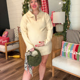 Sophisticated Polo
Sweater Dress - Alpaca
