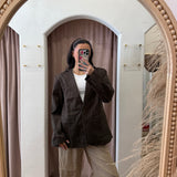 1998 Striped Brown Blazer