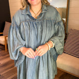 Swinging Denim Tunic Dress