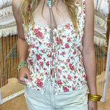{MUMU} Mimi Top - Southern Roses