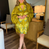 Sasha Mini Dress - Clouded Yellow