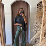 The Big Chill Stripe Lounge Pants - Green
