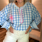 Boardwalk White Denim Shorts