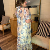 Bluebonnet Fields Maxi Dress - Blue