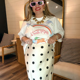 Perfect Polka Dot Maxi Skirt