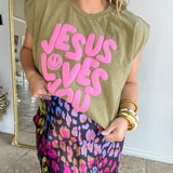 Lisa Frank Leopard Maxi Skirt