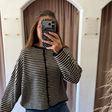 Half Piper Cardigan - Dark Brown