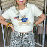 Stars & Teddy USA Knit Tee