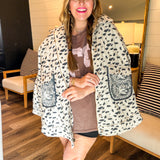 Varsity Oversized Tee - Brown