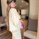 Sweet Cream Short Sleeve Sweater