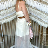 Champagne Slip Maxi Dress