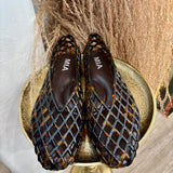 Padded Jelly Sandals - Tortoise