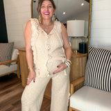 {Spell} Paradise Found Vest - Sand Dune