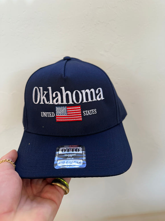 Oklahoma Flag Trucker Hat