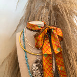 Painted In Plaid Twilly Scarf