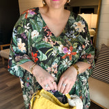 Peta Tunic Top - Jungle Mirage