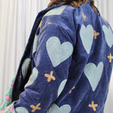 Chapman Blue Heart Jacket One Size