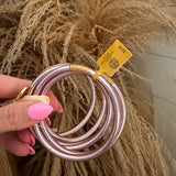 Ice Rose Budha Girl Bangles - Set Of 6