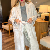 Cozy Chic Adult Robe - Heather Stone