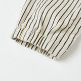 Cargo Baby Overall - Navy Stripe