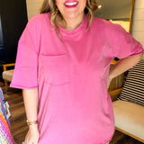 Daydreaming Boxy Tee - Pink