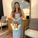 Fancy Fireworks Stripe Maxi Dress