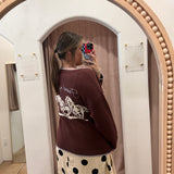 Found My Cowboy Cardigan - Dark Brown