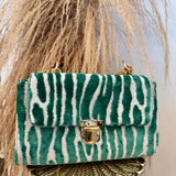 Green Bamboo Handbag