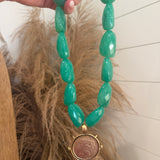Gold Coin Bauble Necklaces