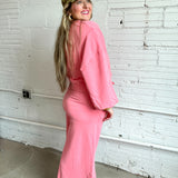 The Juicebox Sweatshirt - Bubble Pink