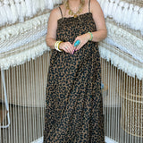 Wild Thang Leopard Maxi Dress