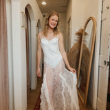 Ever After Lace Maxi Dress - White